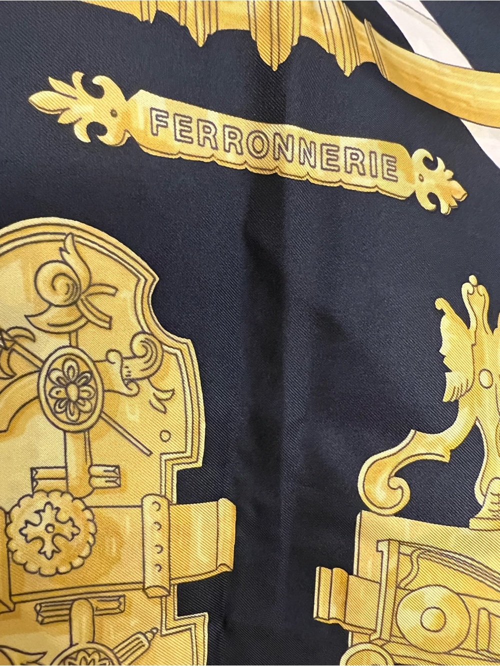 Hermes Authentic Scarf with Box - Picture 9 of 11